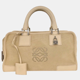 Loewe: Бежевая сумка  Amazona 28