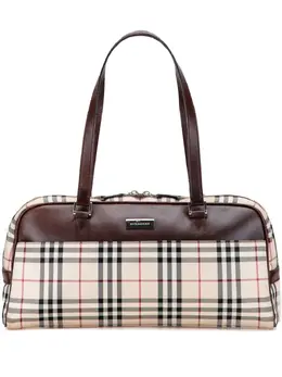 Burberry Pre-Owned: Коричневая сумка 