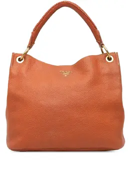 Prada Pre-Owned: Оранжевая сумка 