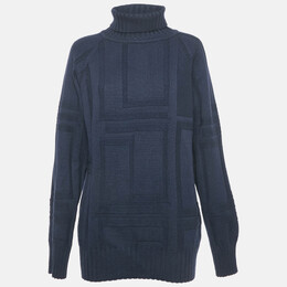 Versace Jeans Couture: Синий свитер 