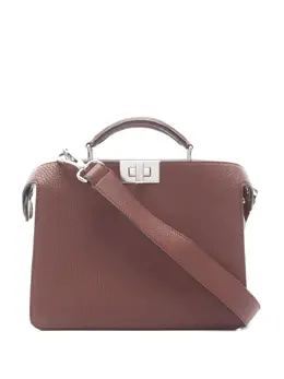 Fendi Pre-Owned: Коричневая сумка-шоппер 