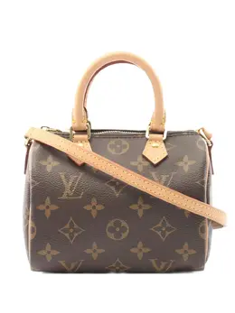 Louis Vuitton Pre-Owned: Коричневая сумка 