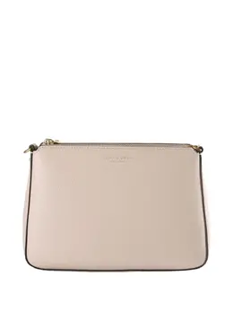Tory Burch: Розовый клатч  Perry