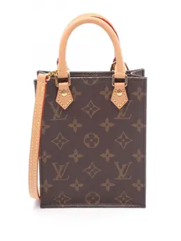 Louis Vuitton Pre-Owned: Коричневая сумка 