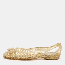Salvatore Ferragamo: Золотые балетки 