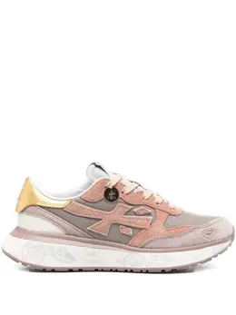 Premiata: Розовые кроссовки 