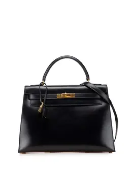 Hermès Pre-Owned: Чёрная сумка 