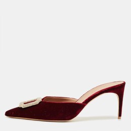 Malone Souliers: Бордовые сабо 