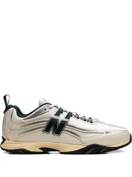 New Balance: Белые кроссовки 