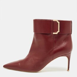 Malone Souliers: Бордовые ботинки 