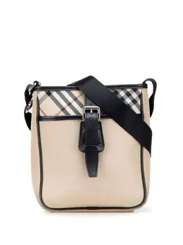Burberry Pre-Owned: Коричневая сумка через плечо 
