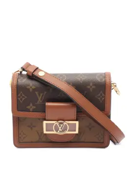 Louis Vuitton Pre-Owned: Коричневая сумка через плечо 