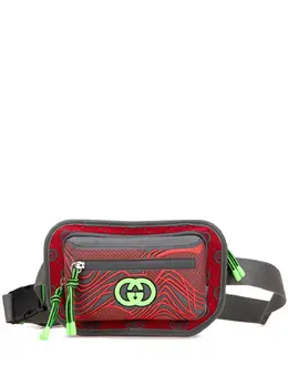 Gucci Pre-Owned: Красная поясная сумка 