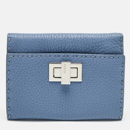 Fendi: Голубой кошелёк  Peekaboo