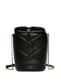 Bally: Чёрная сумка 