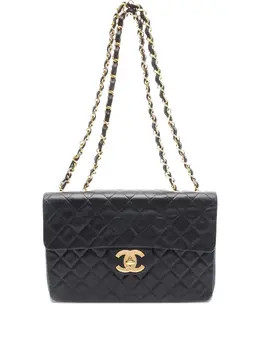 CHANEL Pre-Owned: Чёрная сумка 
