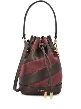 FENDI: Коричневая сумка  Mon Tresor