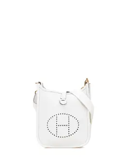 Hermès Pre-Owned: Белая сумка через плечо 
