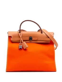 Hermès Pre-Owned: Оранжевая сумка 