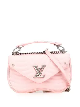 Louis Vuitton Pre-Owned: Серебристая сумка 