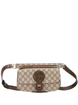 Gucci Pre-Owned: Коричневая поясная сумка 