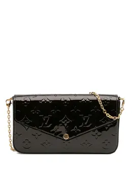 Louis Vuitton Pre-Owned: Фиолетовая сумка через плечо 