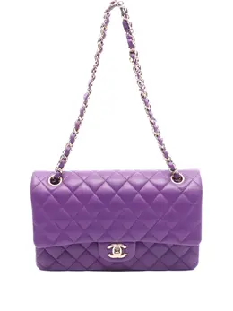 CHANEL Pre-Owned: Фиолетовая сумка 