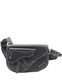 Christian Dior Pre-Owned: Чёрная поясная сумка 