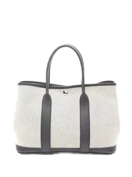 Hermès Pre-Owned: Бежевая сумка-шоппер 