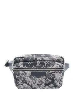 Louis Vuitton Pre-Owned: Тёмная поясная сумка 
