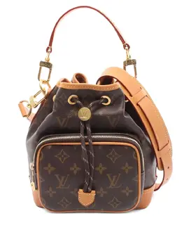 Louis Vuitton Pre-Owned: Коричневая сумка 