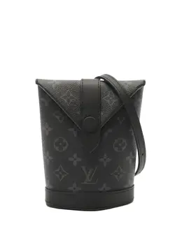 Louis Vuitton Pre-Owned: Чёрная сумка 
