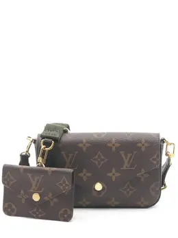 Louis Vuitton Pre-Owned: Коричневая сумка 