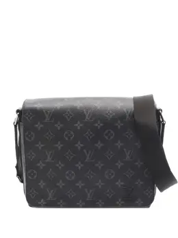 Louis Vuitton Pre-Owned: Чёрная сумка 