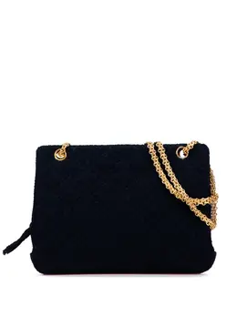 CHANEL Pre-Owned: Голубая сумка 