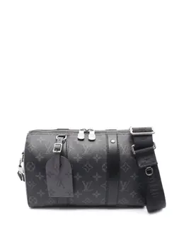 Louis Vuitton Pre-Owned: Чёрная сумка через плечо 