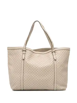 Gucci Pre-Owned: Коричневая сумка-шоппер 