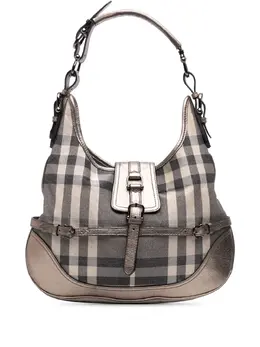 Burberry Pre-Owned: Серая сумка 