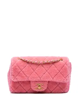 CHANEL Pre-Owned: Розовая сумка через плечо 