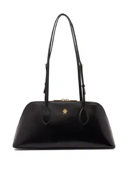 Bally: Чёрная сумка 
