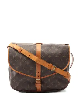Louis Vuitton Pre-Owned: Коричневая сумка 
