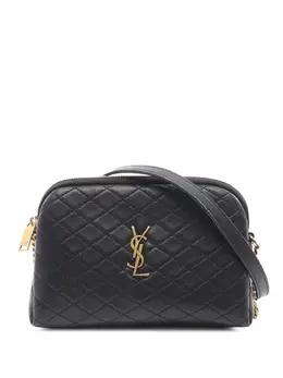 Saint Laurent: Чёрная сумка 