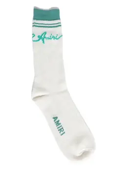 AMIRI: Белые носки 
