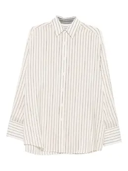 Carven: Рубашка в полоску 