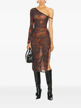Courrèges: Платье с принтом 