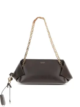Ferragamo: Коричневая сумка 