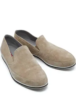 Prada Pre-Owned: Бежевые туфли 