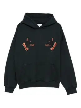 RHUDE: Чёрная толстовка 