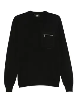 FENDI: Свитер с карманами 