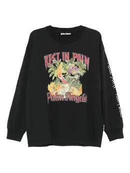 Palm Angels: Чёрная футболка 